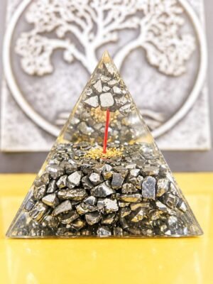 Pyrite Tree Shree yantra Orgone