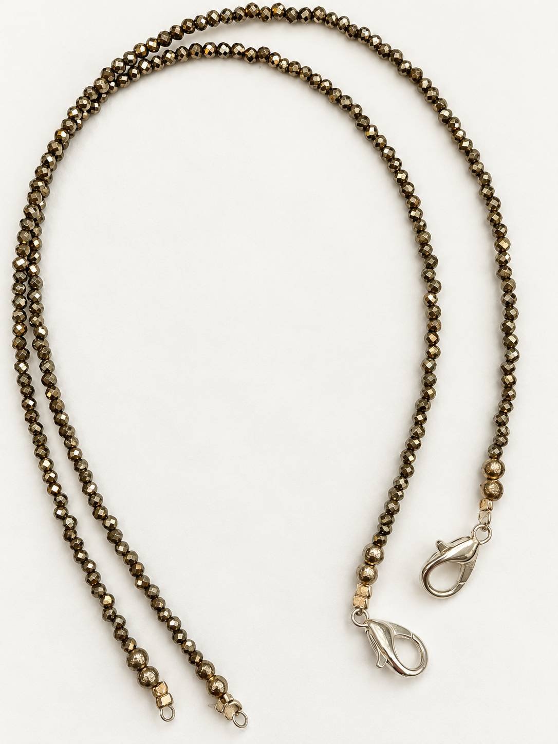 Pyrite Anklets
