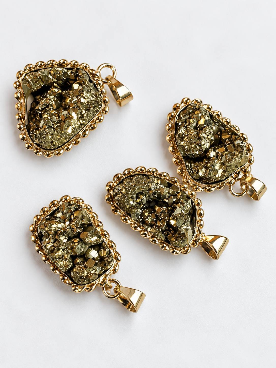 Pyrite lockets