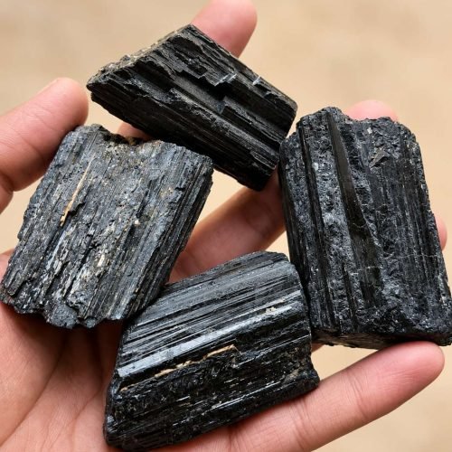 Black Tourmaline Raw Stone