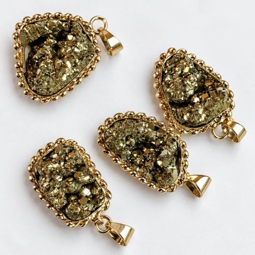 Pyrite lockets
